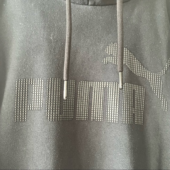 Puma Women’s Black Pullover Hooded Sweatshirt - Picture 3 of 7
